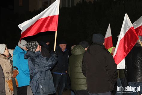 Zdjęcia Protest Prawa i Sprawiedliwości Fot 16 info elblag pl