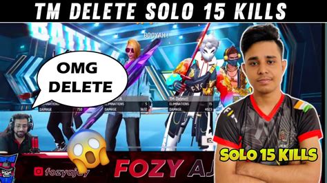 Tm Delete Solo Kills Delete Solo Kills Fozyajay Shocked On