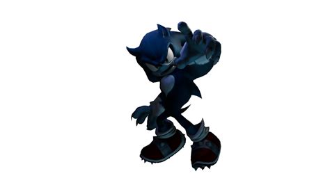 sonic the werehog render by chaodude123 on DeviantArt