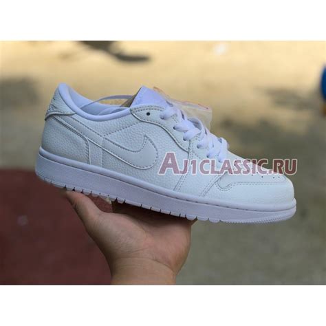 Air Jordan 1 Low Golf Triple White DD9315 101 White White White Sneakers