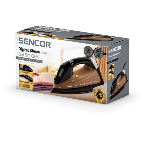 Digital Steam Iron Ssi Bk Sencor