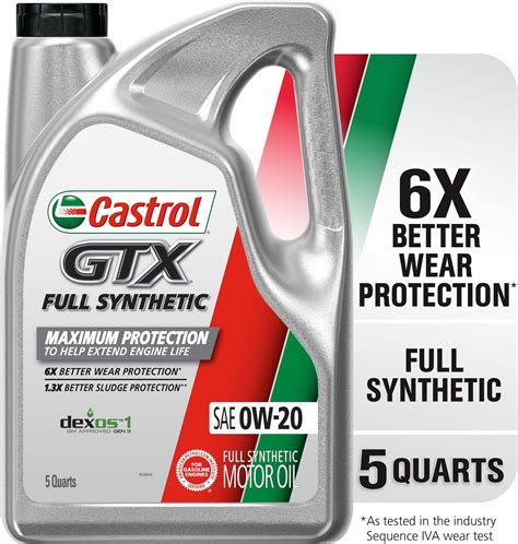 Amazon Castrol Edge W Advanced Full Synthetic Motor Oil