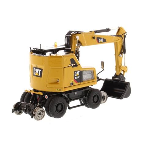 Miniatura Caterpillar Escavadeira Ferroviária de Rodas M323F 1 50