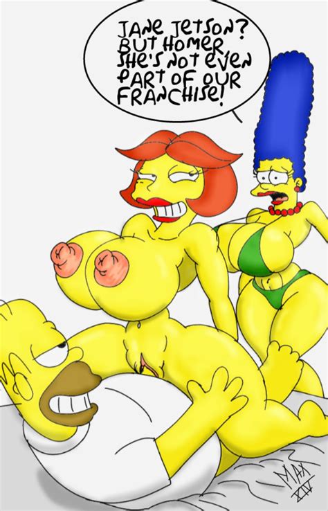 Rule 34 Ass Big Ass Big Breasts Big Penis Breasts Hanna Barbera Homer Simpson Hump Jane Jetson