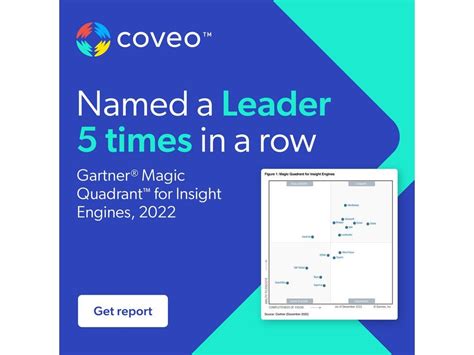 Coveo Named A Leader In The 2022 Gartner Magic Quadrant For Insight