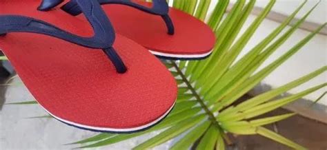 Red Hawai Chappal Rubber Eva Sheet For Making Slippers Thickness 18mm