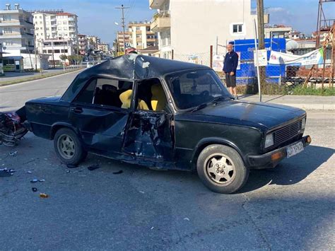 Antalya Da Motosiklet Ile Otomobil Arp T Yaral Son Dakika