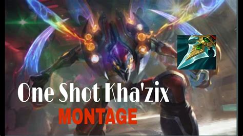 One Shot Kha Zix Montage And More YouTube