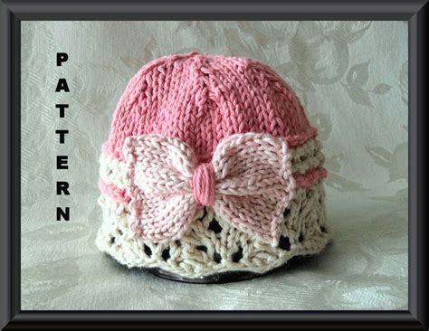 Newborn Baby Hat Knitting Pattern Free Knitting Patterns