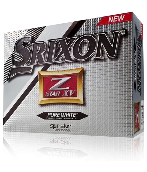 Srixon Z-Star XV Pure White Ball Tour Players | PGAClubTracker.com