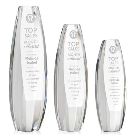 Awards And Trophies Hoover Towers Crystal Award Opt