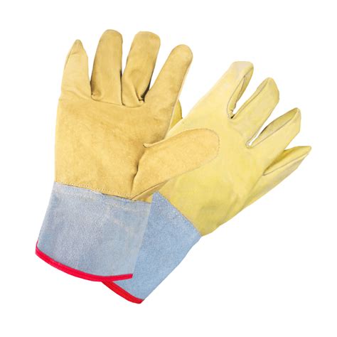 Guantes De Vaqueta Amarillo Americano Pu O Corto Otras Marcas