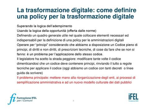 Il Modello Del Comune Digitale Come Opportunit Per Una Innovazione