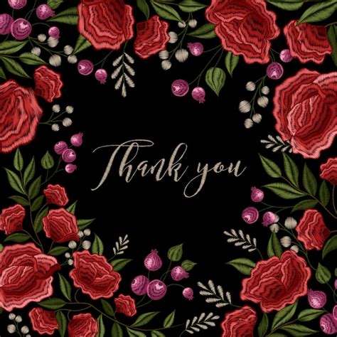 Free Vector Thank You Card