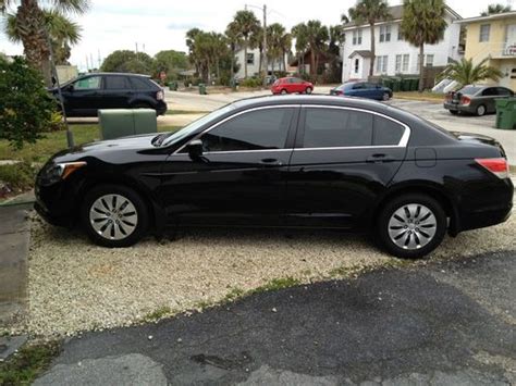 Purchase Used 2012 Honda Accord Lx Sedan 4 Door 2 4l 10 800 Miles Title In Jacksonville Beach