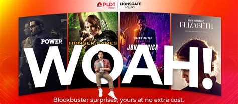 PLDT Home Customers Get a Free Lionsgate Play Subscription Plus a ...