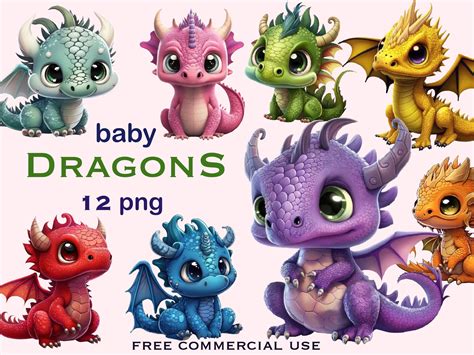 Baby Dragon Cute Clipart Dragon Art Dragon Png Dragon 41 Off