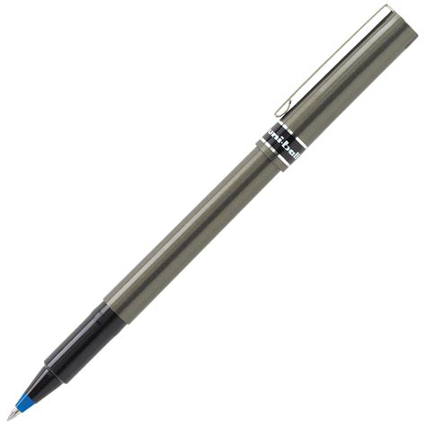 Uni Ball Deluxe Rollerball Pen Blue Micro 0 5 Mm Grand Toy