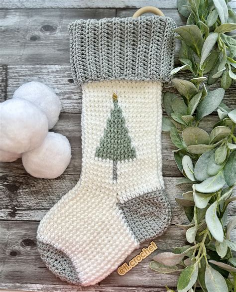 Tangled Stocking Crochet Pattern — tlcrochet