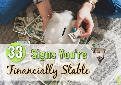 33 Signs Youre Financially Stable Frugal Rules