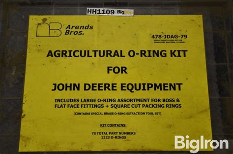 John Deere O Ring Kit BigIron Auctions