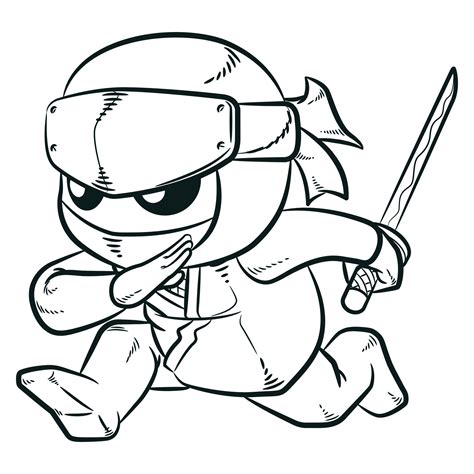 Sketch Japan Ninja Spy Wielding Sword 27569713 Vector Art at Vecteezy