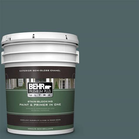 Behr Premium Plus Ultra Gal Ppu Underwater Color Semi Gloss