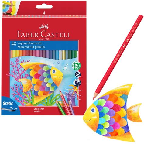 Faber Castell Kredki Akwarelowe Kol P Dzelek Faber Castell