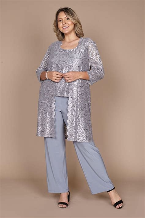 R M Richards Mother Of The Bride Pant Suit Made In USA 1993 Walmart