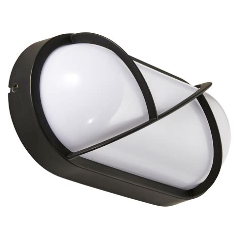 Aplique Exterior LED Palmer INSPIRE Negro 1350 Lm Blanco Neutro IP54