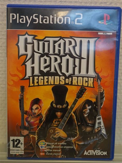 Guitar Hero 3 Legends Of Rock Playstation 2 Spil Direkte Fra Lolland