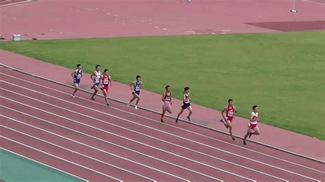 2019 茨城県高校個人選手権 男子800mタイムレース1組 Youtube