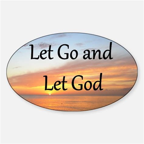 Let Go Let God Bumper Stickers Cafepress