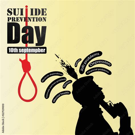 World Suicide Prevention Day Celebrating On 10th Of September Design