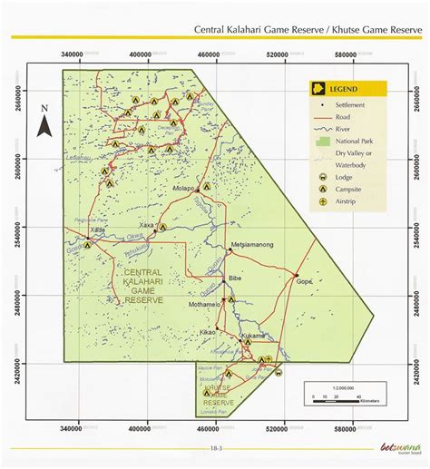 Pin On Interesting Places Game Reserve Botswana Map