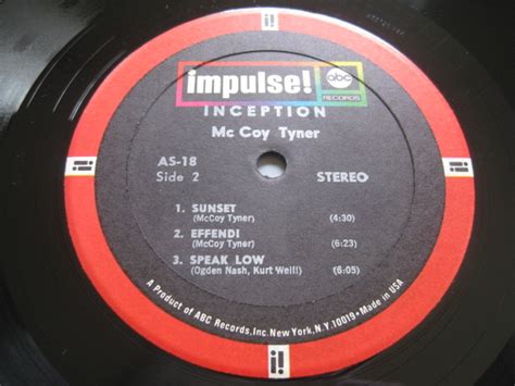 Yahoo Mccoy Tyner Trio Inception Impulse As Van