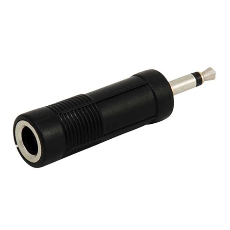 Adaptador De Jack Mm A Plug Mm Mono Pl Stico Megatronica