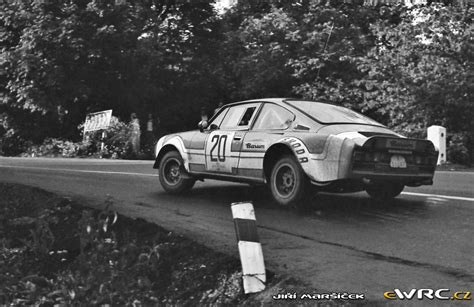 Horsák Oldřich Motal Jiří Škoda 200 RS Rallye Škoda 1974