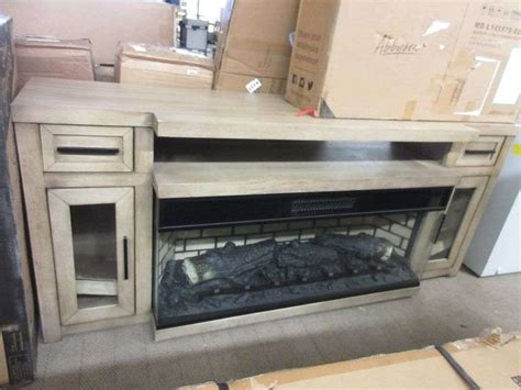 Fireplace Media Console * - Prime Time Auctions, Inc.