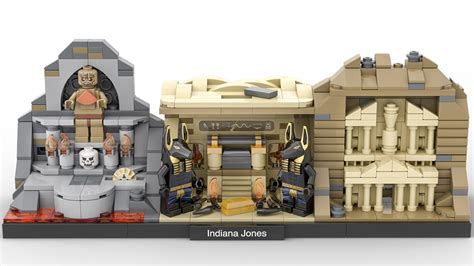 This Lego Ideas Set Celebrates The Indiana Jones Trilogy