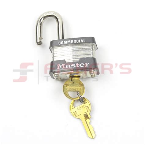 Master Lock 3KA Laminated Padlock #3 (Keyed Alike #A112) | FisherTools.com