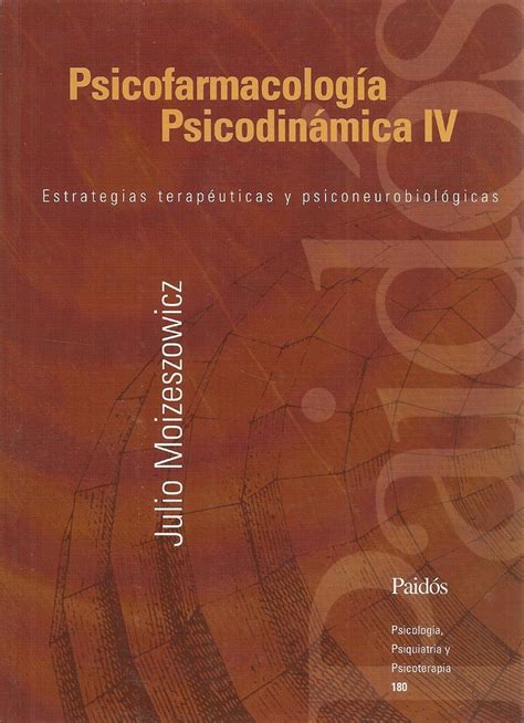 Psicofarmacología Psicodinámica IV Ediciones Técnicas Paraguayas