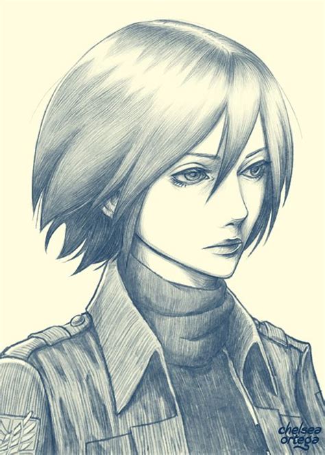 Mikasa Ackerman 3 By Munette On Deviantart Attack On Titan Art