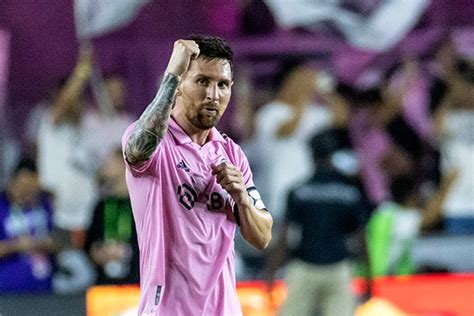 Messi Sobre Su Debut Con Inter Miami Estoy Muy Contento De Estar Aqu