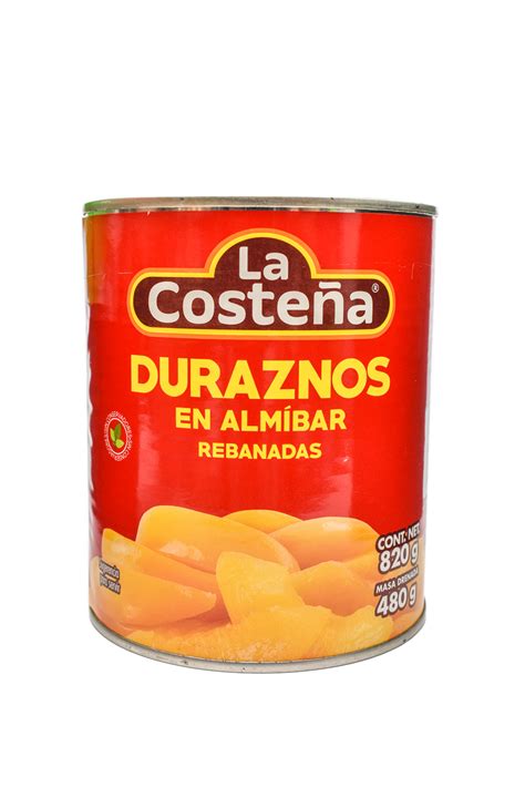 Durazno Rebanadas En Almibar Costena 820 Gr