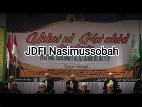 Terbaru Final Fesban Humapon Jdfi Nasimus Shobah Youtube