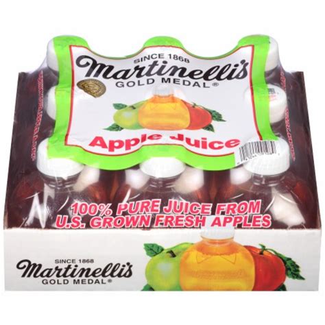 Martinelli S Gold Medal Apple Juice 9 Bottles 10 Fl Oz Kroger