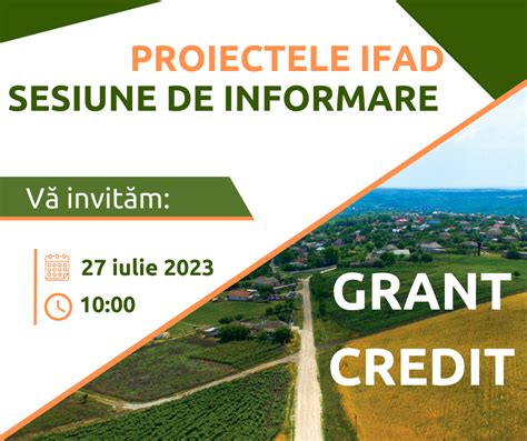 Oportunit I De Finan Are Ucip Ifad Destinate Fermierilor Prezentate