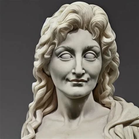 Marble Sculpture Of Dolly Parton As A Greek Heroic Stable Diffusion