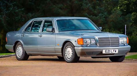 1987 Armored Mercedes 560 SEL W126 YouTube